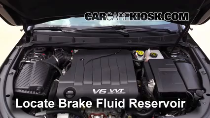 2015 Buick LaCrosse Leather 3.6L V6 FlexFuel Brake Fluid Add Fluid